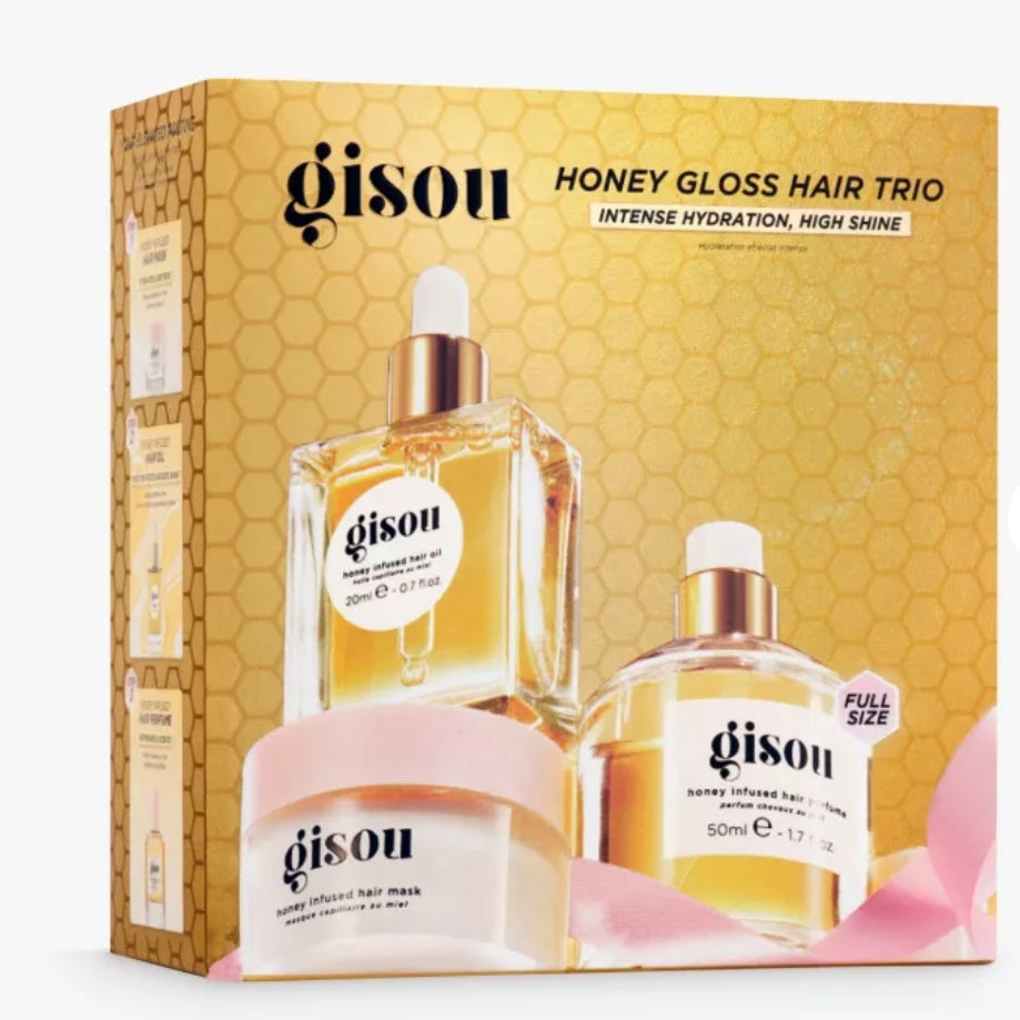 Gisou ヘアパック・香水セット Amazon.co.jp: Gisou ハニーインフューズドヘアパフューム、女性