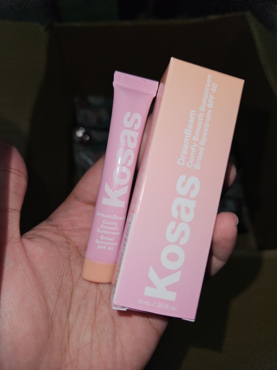 Kosas Dreambeam sunscreen 6ml