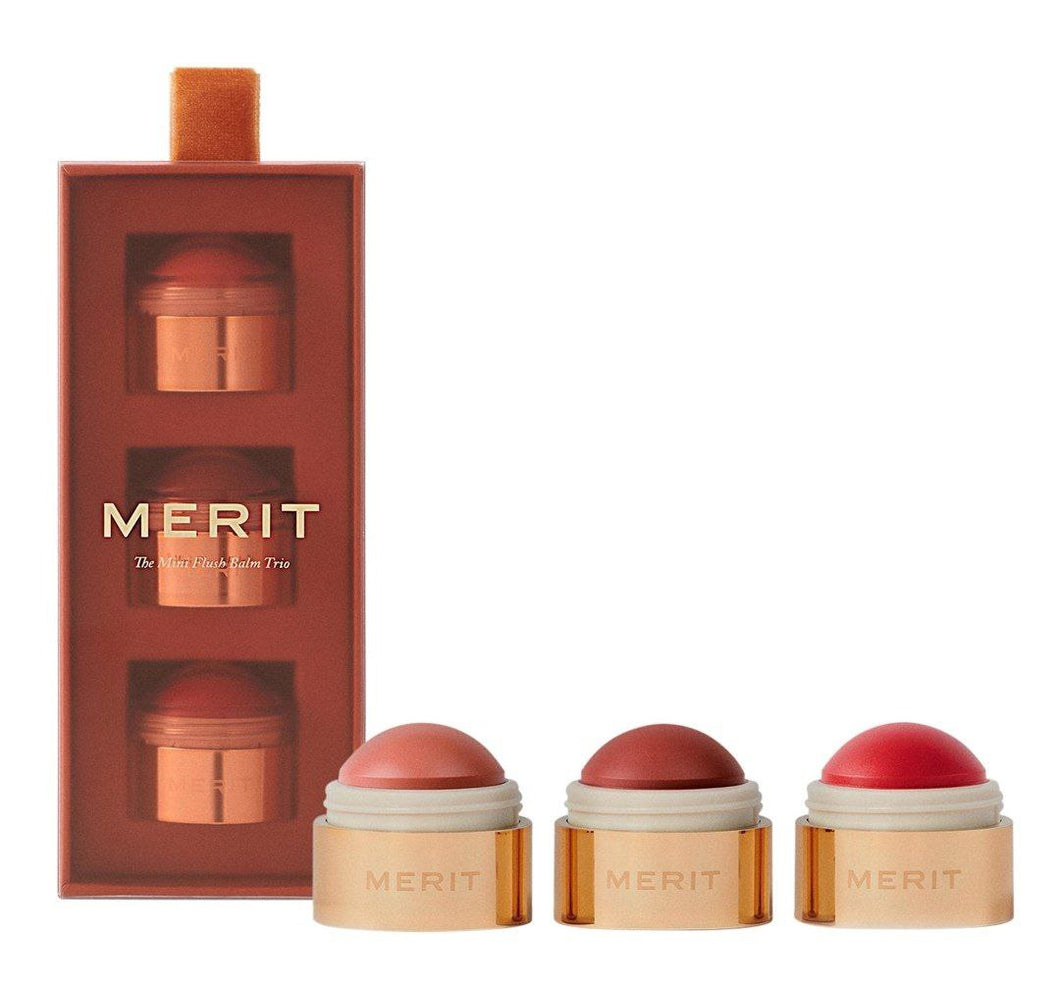 Merit Mini Flush Balm Cream Blush Set