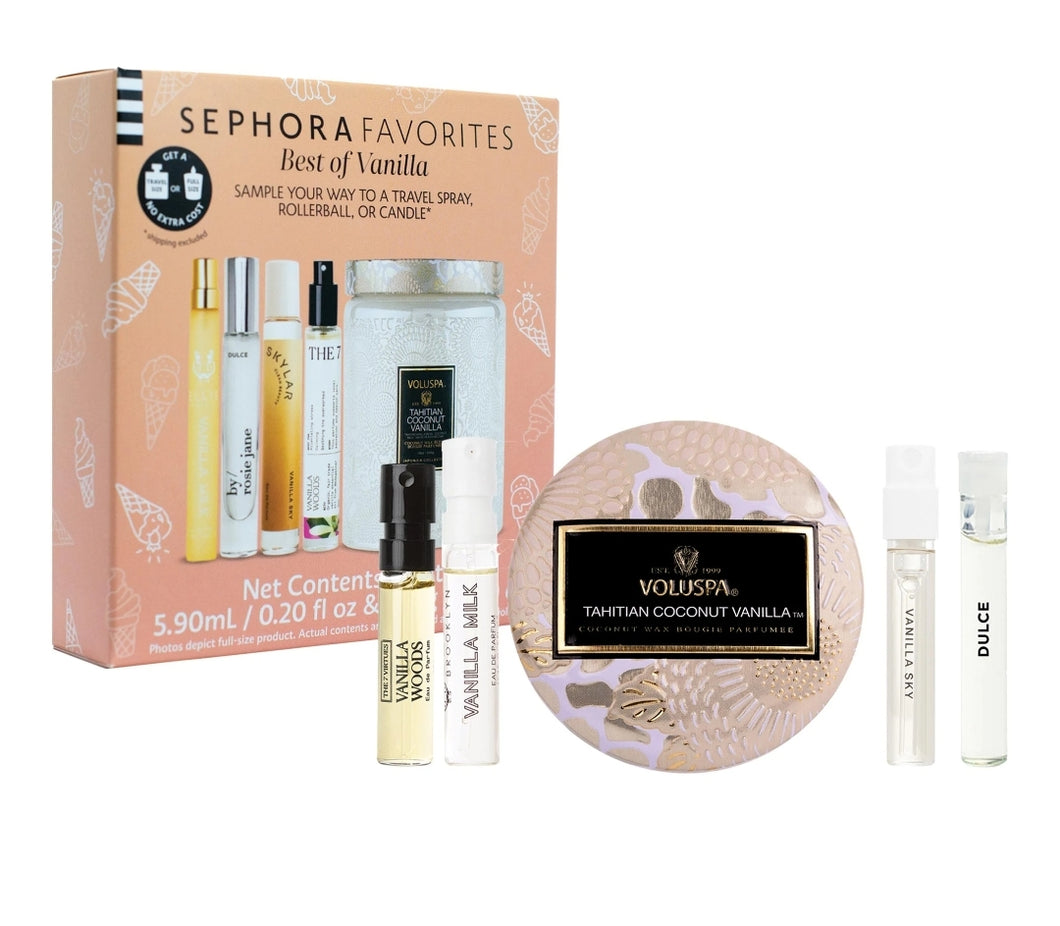 Sephora Favorites best of vanilla