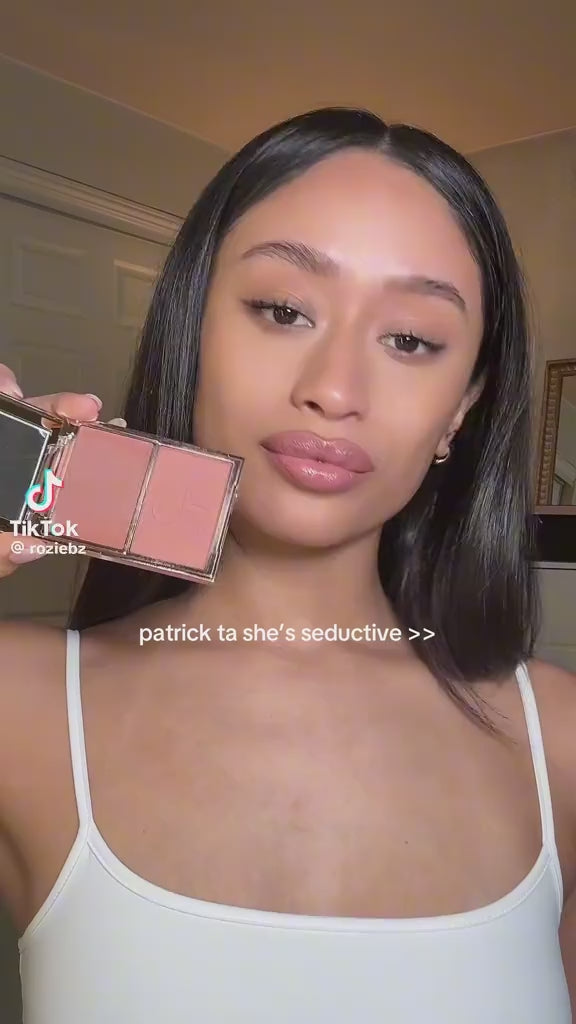 She's seductive *Patrick Ta New blush*