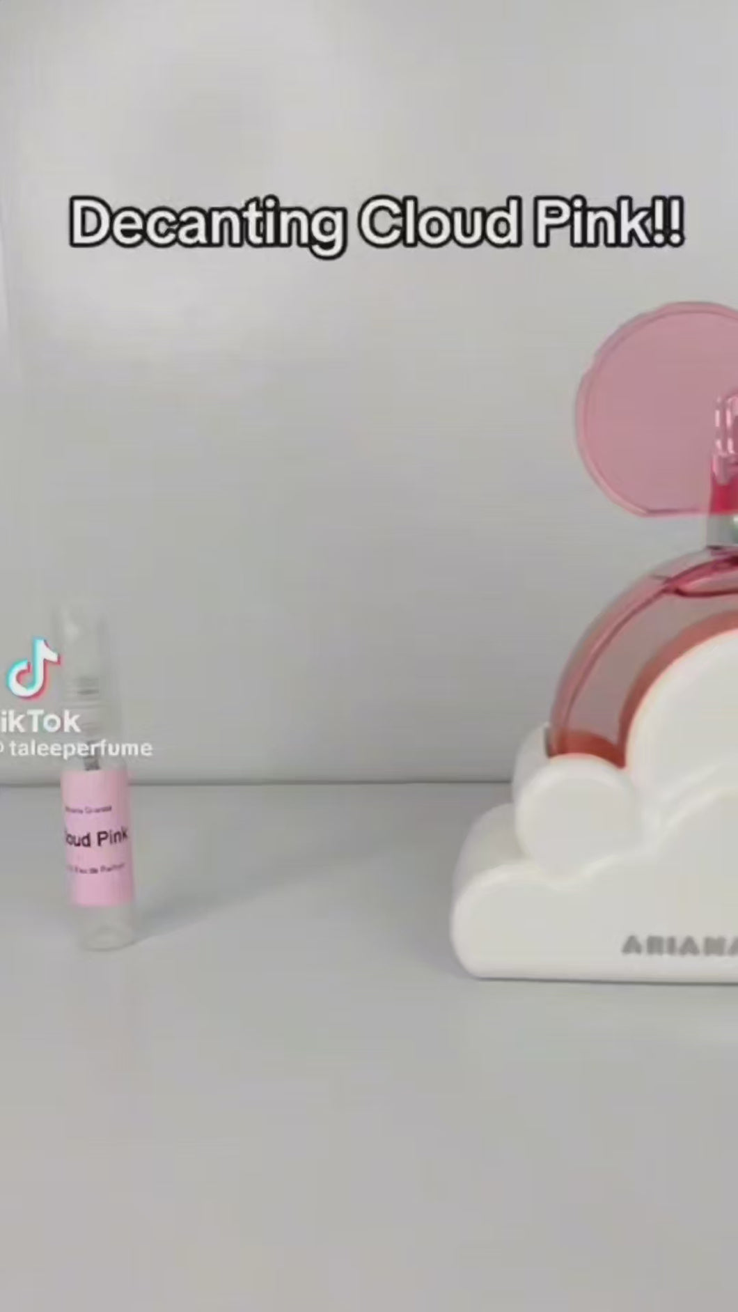 Ariana Grande Cloud Pink Perfume (available in decants too)
