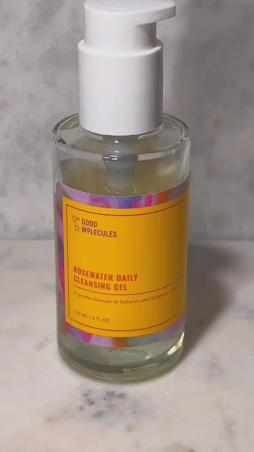 Good molecules Rosewater cleanser