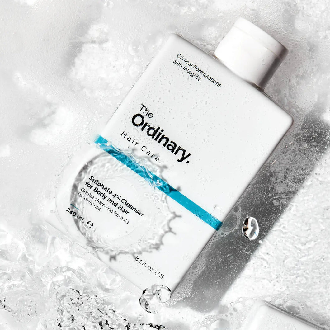THE ORDINARY 4% SULPHATE CLEANSER FOR BODY AND HAIR 240ML