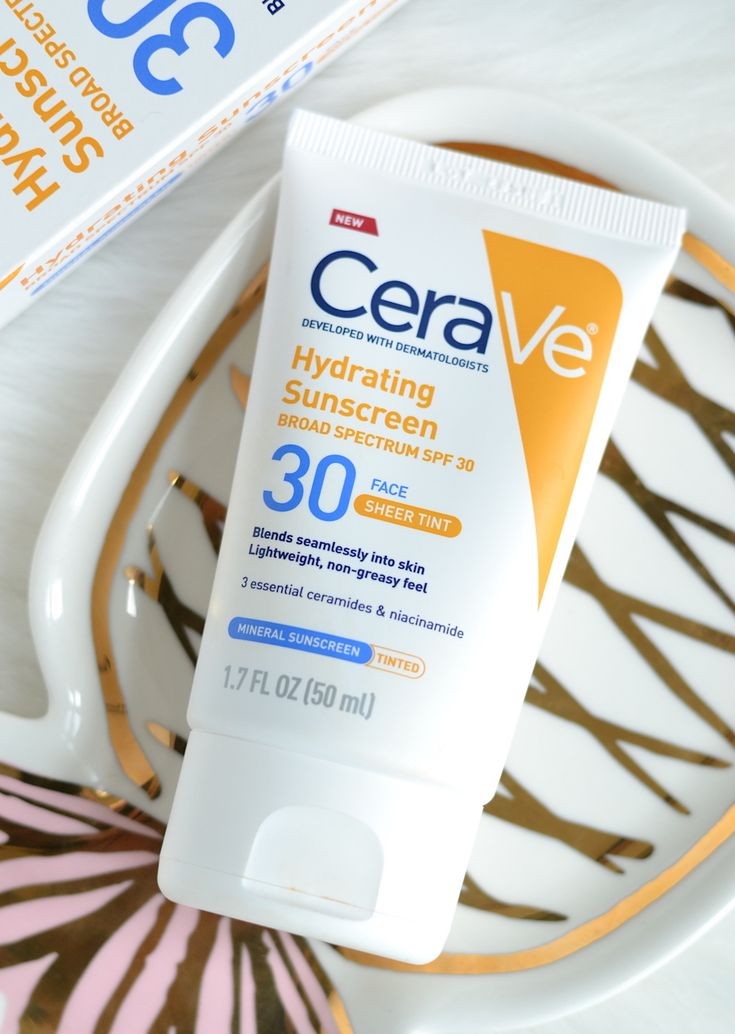 CeraVe SPF30 Mineral Tinted Sunscreen for face