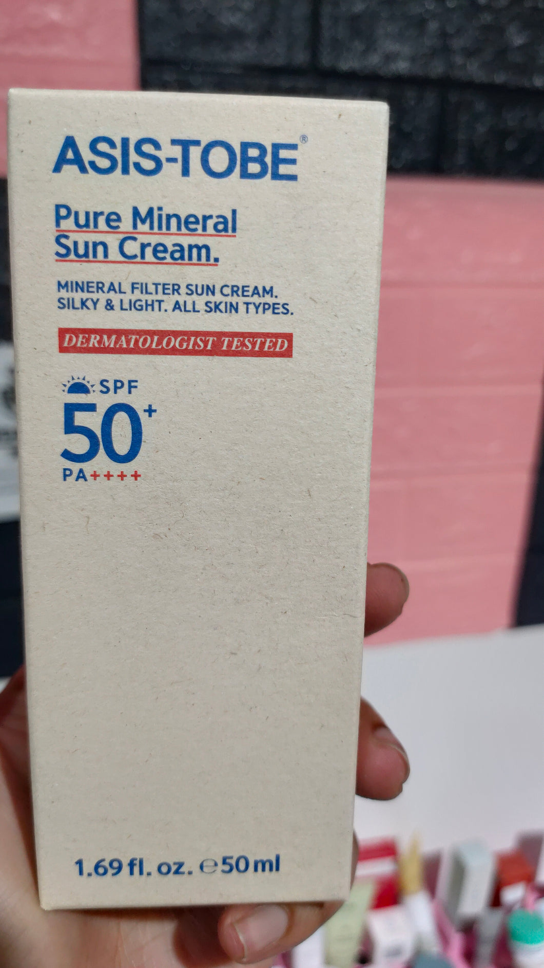 Asis to be pure mineral sun cream