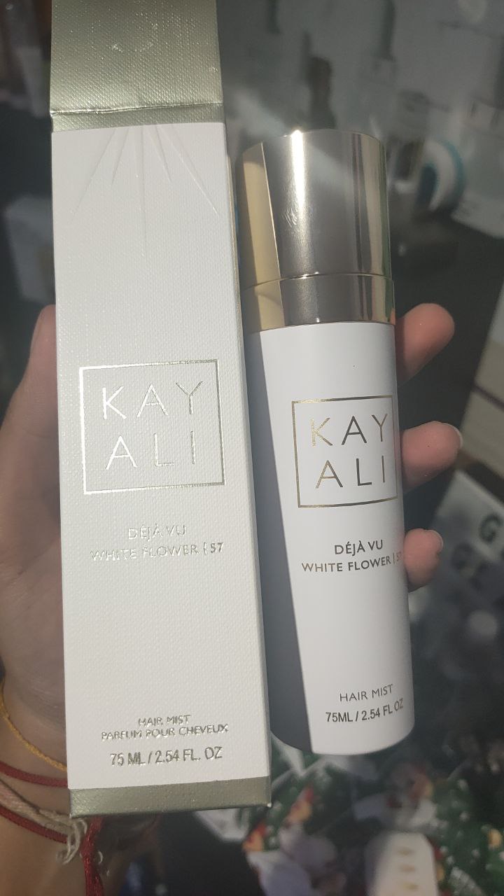 Kayali deja vu white flower hair mist
