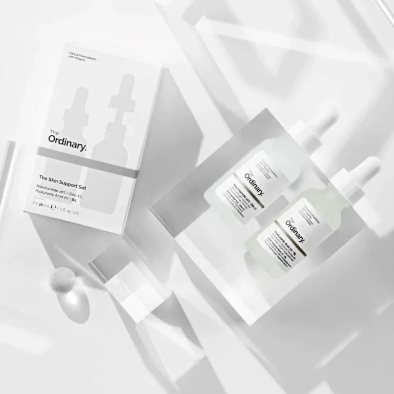 The Ordinary Skin Support set