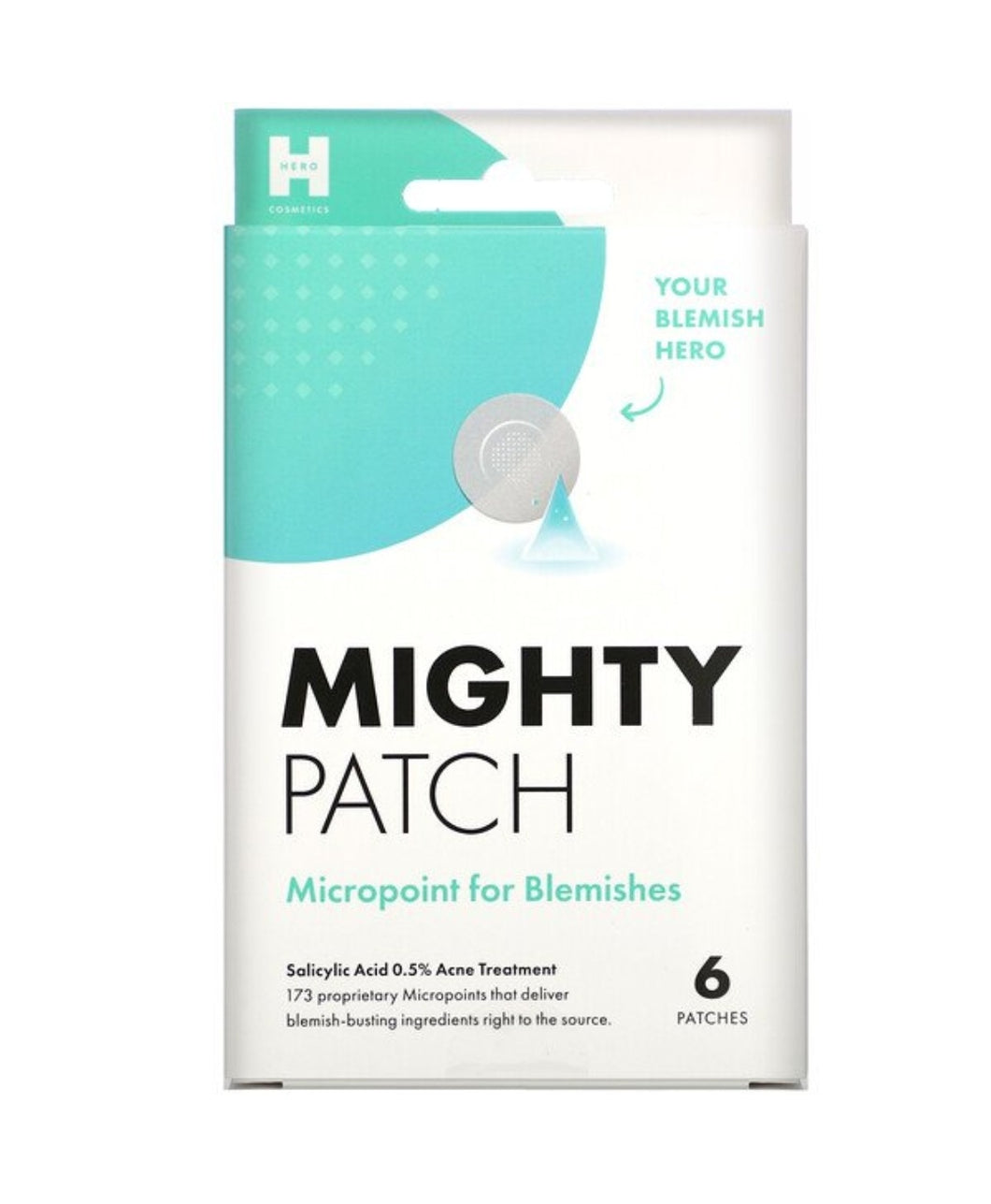 Micropoint for blemish mighty patch