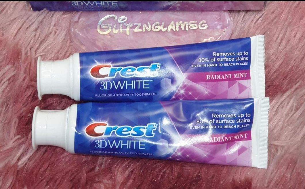 Crest whitening toothpaste