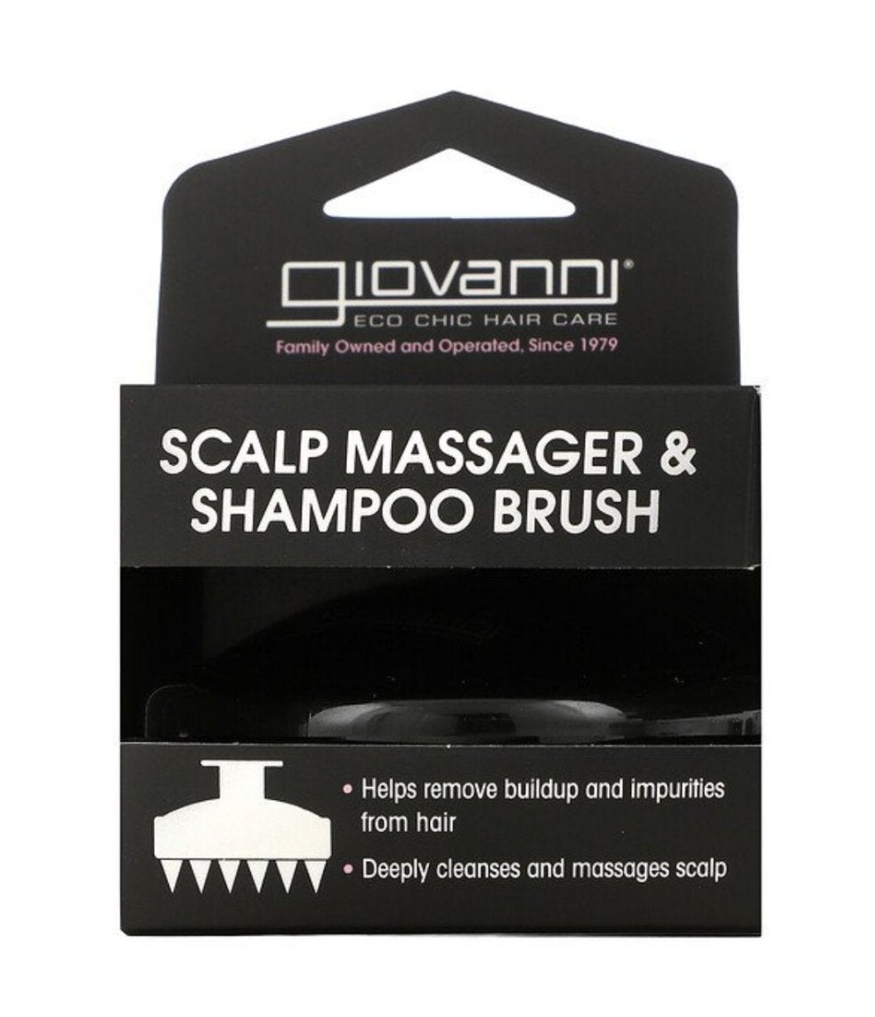 Scalp massager and shampoo brush