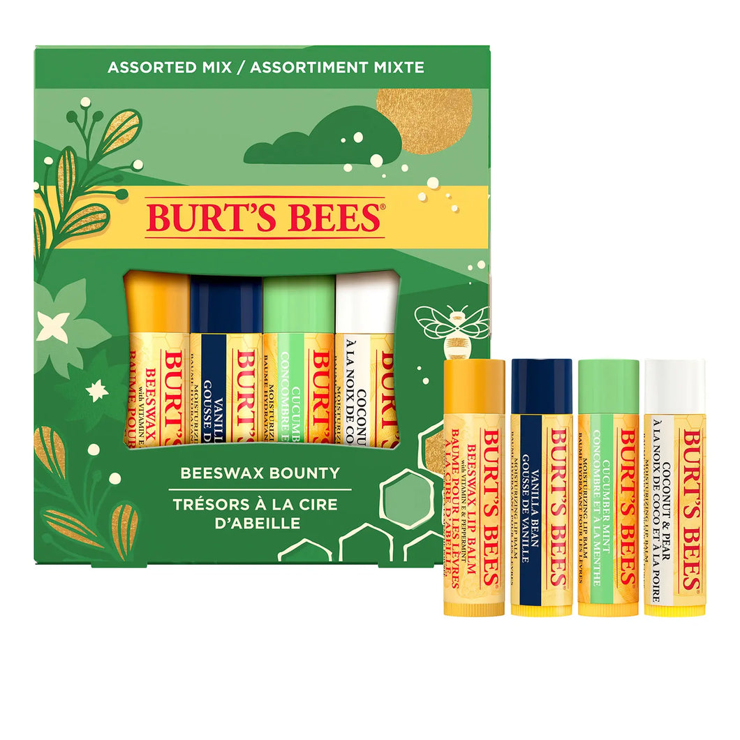 Burt's Bees Bounty Assorted Mix Lip Balm Christmas Gift Set