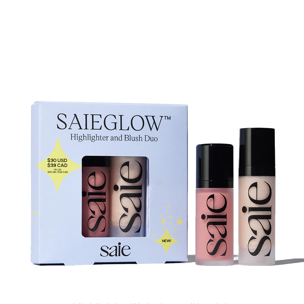 Saie Mini SaieGlow™ Highlighter and Blush Duo Set
